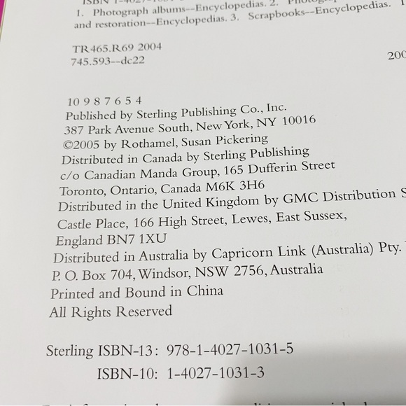 The Encyclopedia of Scrapbooking Tools & Techniques by Susan Pickering HB - Picture 4 of 8